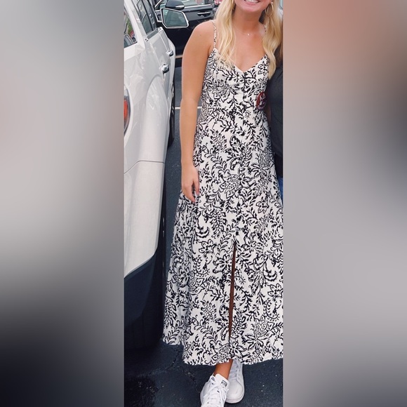 black and white zara dress size extra small - Picture 3 of 3